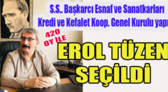 DENİZLİ BAKKALLAR ODASI BAŞKANI TÜZEN SEÇİLDİ