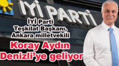 9 Temmuz Cuma günü Denizli’ye gelecek…