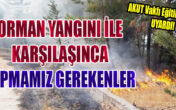 AKUT Vakfı Eğitim Birimi UYARDI !
