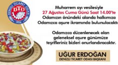 DENİZLİ TİCARET ODASI’NDAN AŞURE HAYRI