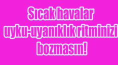 1 saatlik öğle uykusu gündüz uykululuğuna iyi geliyor