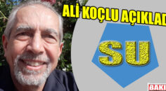 ALİ KOÇLU; Omurgalar ve dokular su ile çalışır…