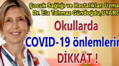 Çocuğun yanına en az 2-3 tane yedek maske verilmeli