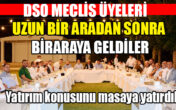 Denizli Sanayi Odası Ağustos ayı olağan Meclis toplantısı gerçekleştirildi