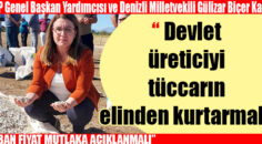 GÜLİZAR BİÇER KARACA: ÇEREZLİK BEYAZ ÇEKİRDEK ÜRETİMİ YAPAN ÇİFTÇİLERİMİZ İÇİN TABAN FİYAT MUTLAKA AÇIKLANMALI