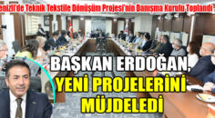 BAŞKAN ERDOĞAN, YENİ PROJELERİNİ MÜJDELEDİ Bölgede bir ilk olacak…