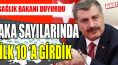 DENİZLİ VAKA SAYILARINDA EN ÇOK ARTAN İLLER ARASINDA İLK 10 ‘DA
