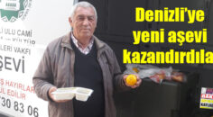 Denizli Ulu Cami Yaşatma ve Kültür Hizmetleri Vakfı Aşevi hizmete geçti