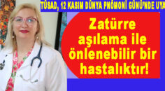 TÜSAD, 12 KASIM DÜNYA PNÖMONİ GÜNÜ’NDE UYARDI