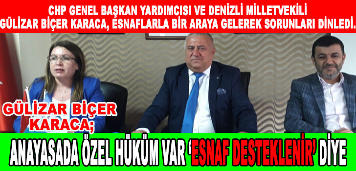 CHP GENEL BAŞKAN YARDIMCISI KARACA, ESNAFIN SORUNLARINI DİNLEDİ CHP GENEL BAŞKAN YARDIMCISI KARACA, ESNAFIN SORUNLARINI DİNLEDİ