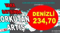 VAKA SAYISINDA KORKUTAN ARTIŞ