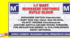 Denizli SMMM Odası Muhasebe Haftası Kutlaması