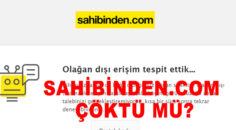 SAHİBİNDEN COM’A  ERİŞİM SORUNU YAŞANIYOR