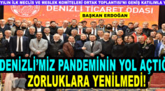 DTO’NUN GENİŞ KATILIMLI TOPLANTISI, BÜYÜK İLGİ GÖRDÜ