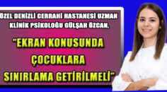 “Ekran konusunda çocuklara sınırlama getirilmeli”