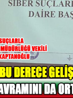DENİZLİ EMNİYETİ SİBERAY PROJESİNİ TANITTI