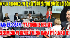 DTO’nun Protokol ve İş Kültürü Eğitimi Büyük İlgi Gördü