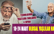 (18-24 MART ULUSAL YAŞLILAR HAFTASI)