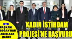 KADIN İSTİHDAM PROJESİ’NE BAŞVURUN