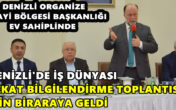 Denizli’de İş dünyası Zekat Bilgilendirme Toplantısı İçin Biraraya Geldi