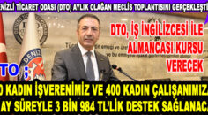 Denizli Ticaret Odası (DTO) aylık olağan meclis toplantısını gerçekleştirdi