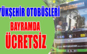 Büyükşehir otobüsleri bayramda ücretsiz