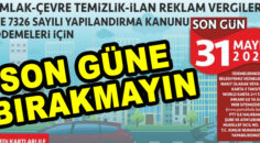 SON GÜNE BIRAKMAYIN ÇTV 31 MAYIS