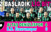 BİZ BAŞLADIK LİG BİTTİ