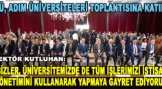 PAÜ, ADIM Üniversiteleri Toplantısına Katıldı