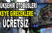 Büyükşehir otobüsleri YKS’ye gireceklere ücretsiz