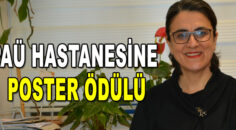 PAÜ Hastanesine Poster Ödülü