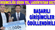 BAŞARILI GİRİŞİMCİLER ÖDÜLLENDİRİLDİ