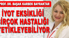 Prof. Dr. Başak Karbek Bayraktar’ın iyot uyarısı