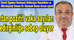 Artan pozitif vaka sayıları tedirginliğe sebep oluyor