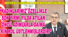 “ÖZELLİKLE SON 20 YILDA ATILAN ADIMLAR….”