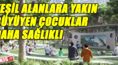 YEŞİL ALANLARA YAKIN YERDE BÜYÜYEN ÇOCUKLAR