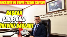 Başkan Çavuşoğlu; “Şehrimiz için hayırlısı neyse o olur’