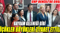CHP DENİZLİ’DE ÇİFTE BAYRAM SEVİNCİ
