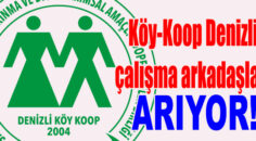 Köy-Koop Denizli çalışma arkadaşları arıyor!
