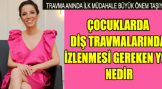 ÇOCUKLARDA DİŞ TRAVMALARINDA İZLENMESİ GEREKEN YOL NEDİR?