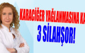 KARACİĞER YAĞLANMASINA KARŞI 3 SİLAHŞOR!