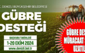 Gübre desteği müracaat süresi uzatıldı
