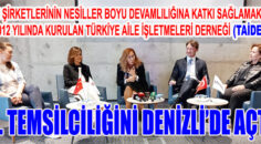 (TAİDER), 5. Temsilciliğini Denizli’de açtı