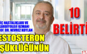 Testosteron düşüklüğünün 10 belirtisi