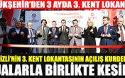 3. KENT LOKANTASI DUALARLA AÇILDI