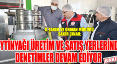 Zeytinyağı üretim ve satış yerlerinde denetimler devam ediyor