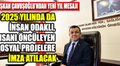 Başkan Çavuşoğlu’ndan yeni yıl mesajı