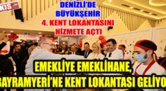 Denizli’de Büyükşehir 4. Kent Lokantasını hizmete açtı