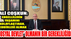 DENİZLİ VALİSİ ÖMER FARUK COŞKUN, 3 ARALIK DÜNYA ENGELLİLER GÜNÜ MESAJI YAYIMLADI