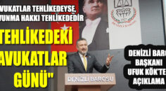 24 OCAK “Tehlikedeki Avukatlar Günü”